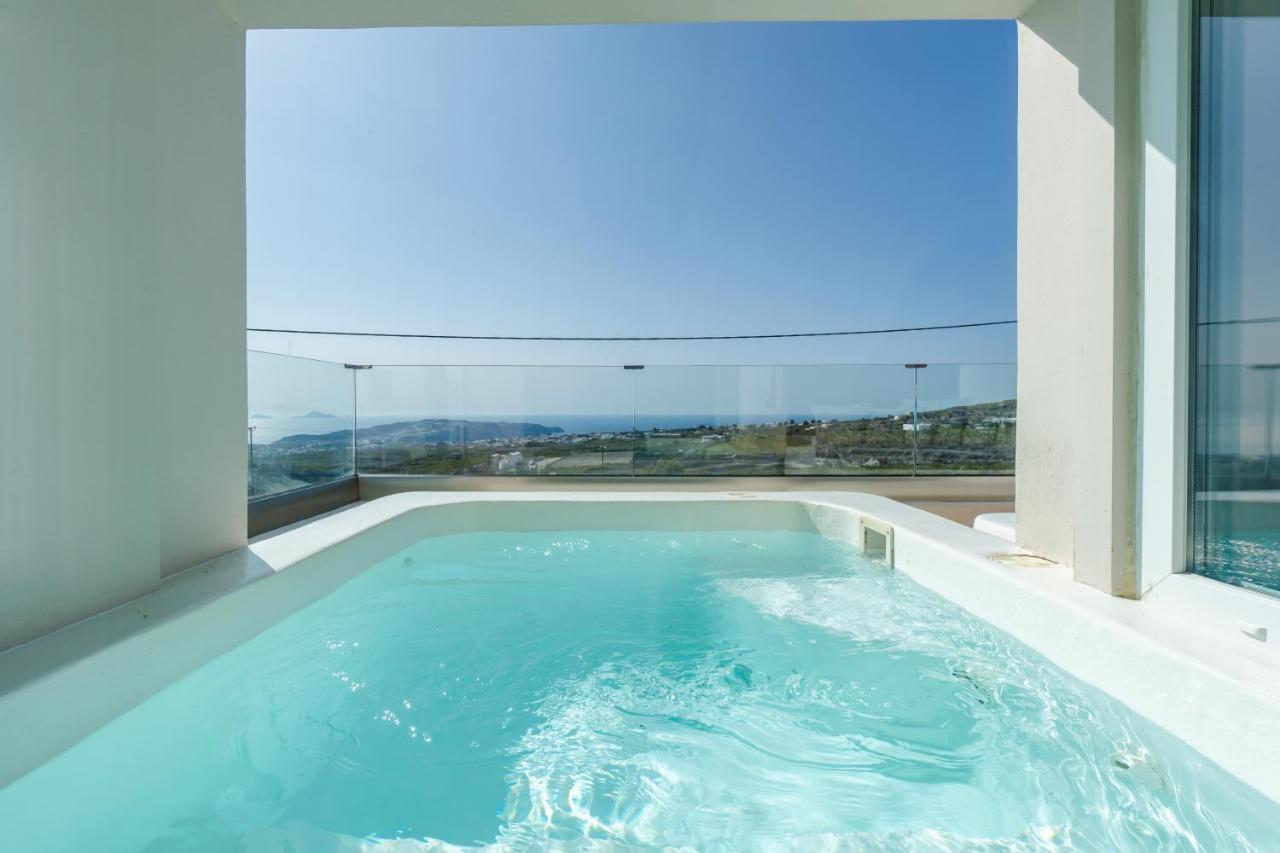 Cinnamon Villa With Private Hot Tub Pyrgos Kallistis ภายนอก รูปภาพ