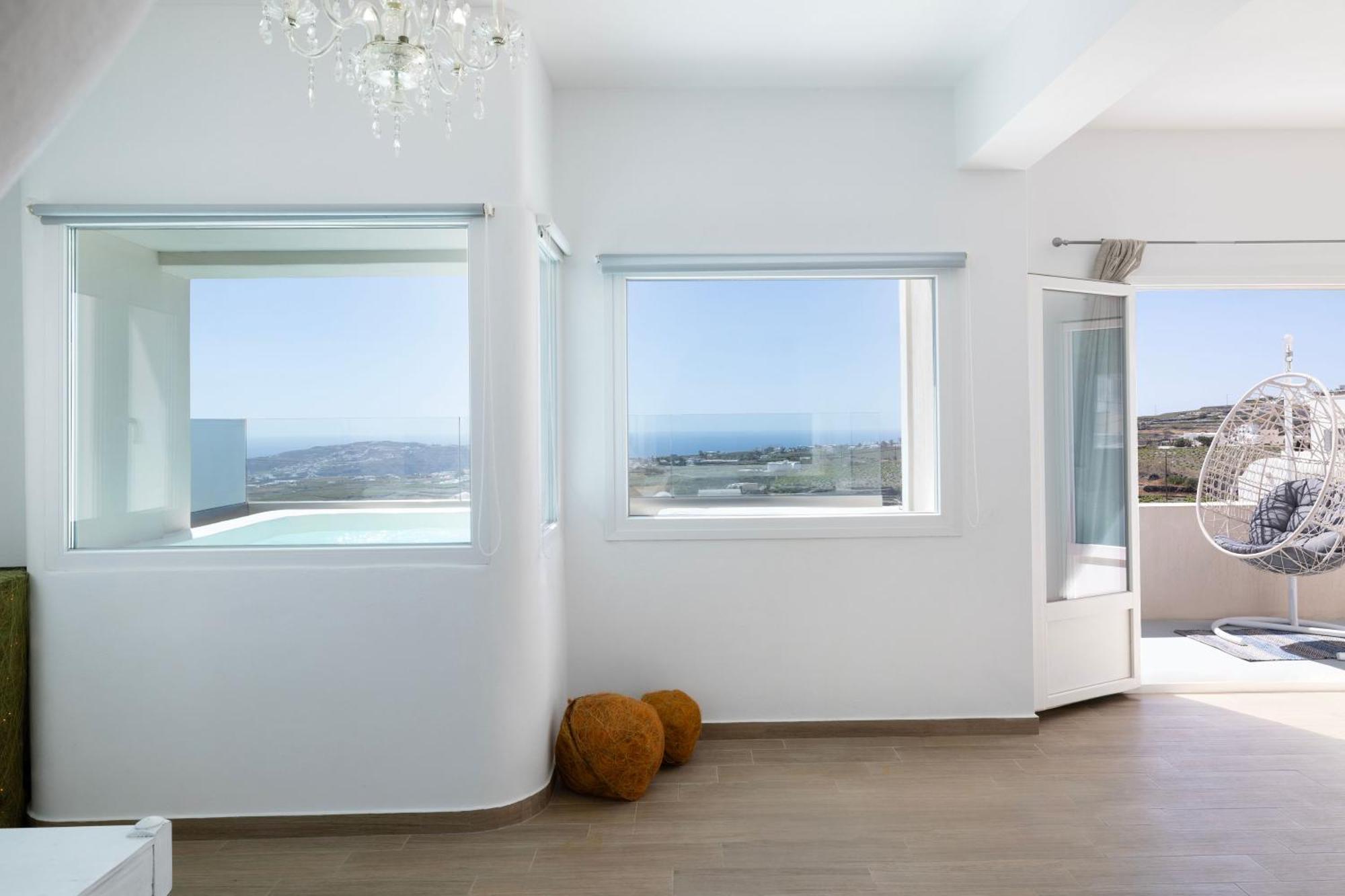 Cinnamon Villa With Private Hot Tub Pyrgos Kallistis ภายนอก รูปภาพ